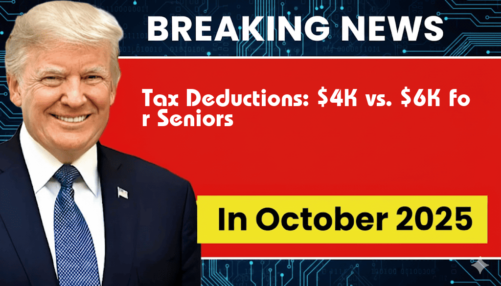 $4,000 vs. $6,000 Tax Deductions: Which Benefit Seniors More?