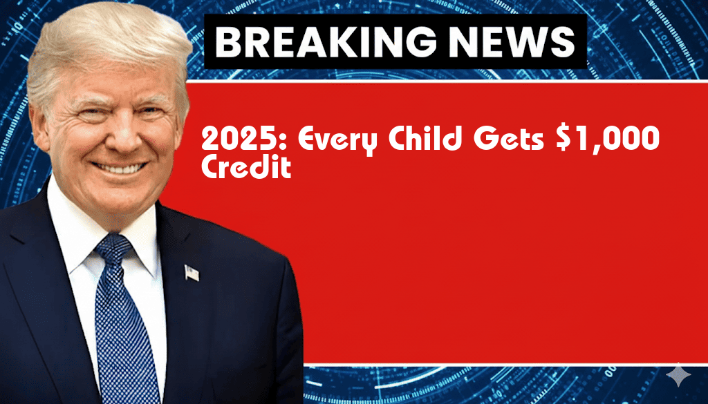 Every Child to Receive $1,000 ‘Trump Account’ Credit in 2025