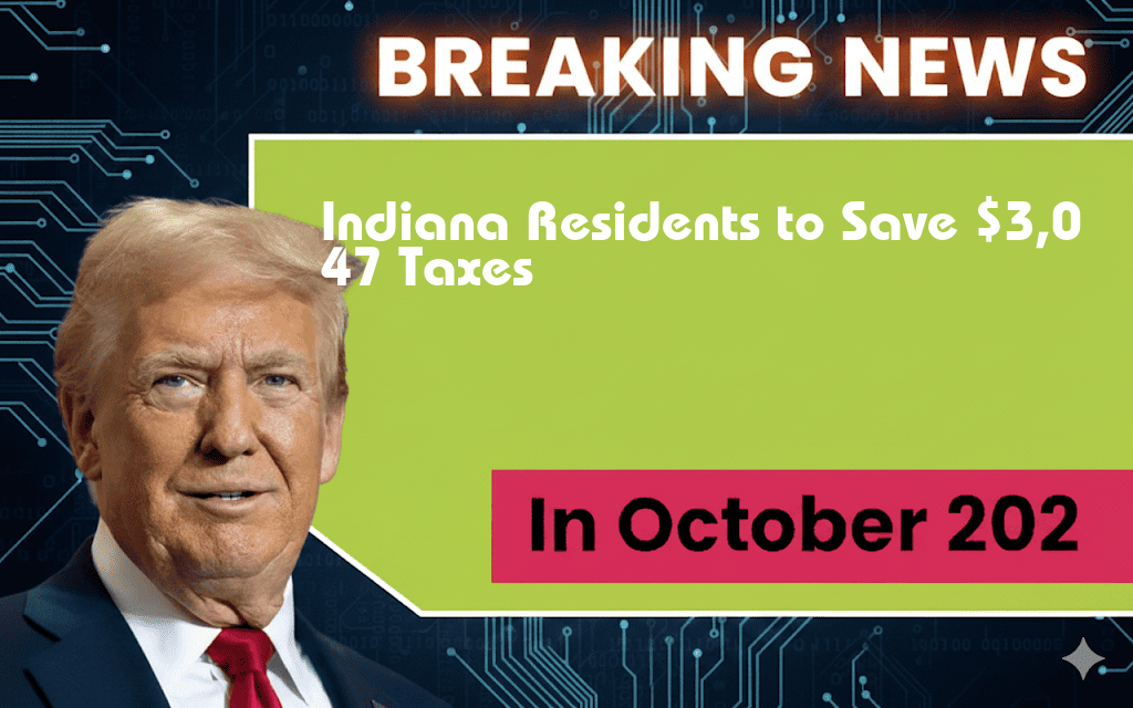 Indiana Residents Set to Benefit from New Bill with $3,047 Tax Savings in 2026