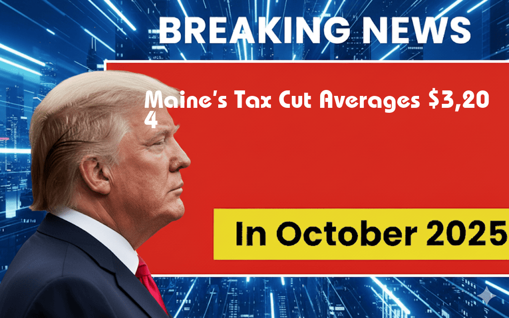 Maine’s Average Tax Cut Reaches $3,204: A Comparison with Canada, India, and the UK