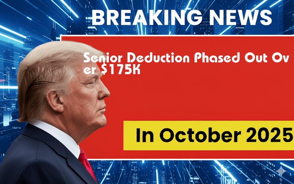 Senior Deduction of $4,000 Gradually Eliminated for Incomes Exceeding $175,000