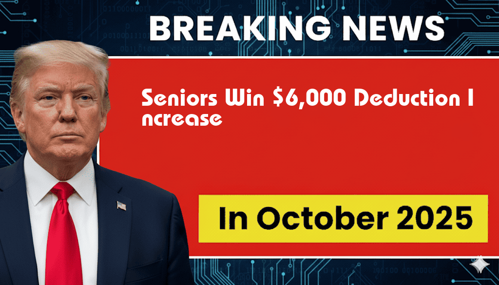Seniors Score Major Victory with $6,000 Deduction for Ages 65 and Up, Up from $4,000