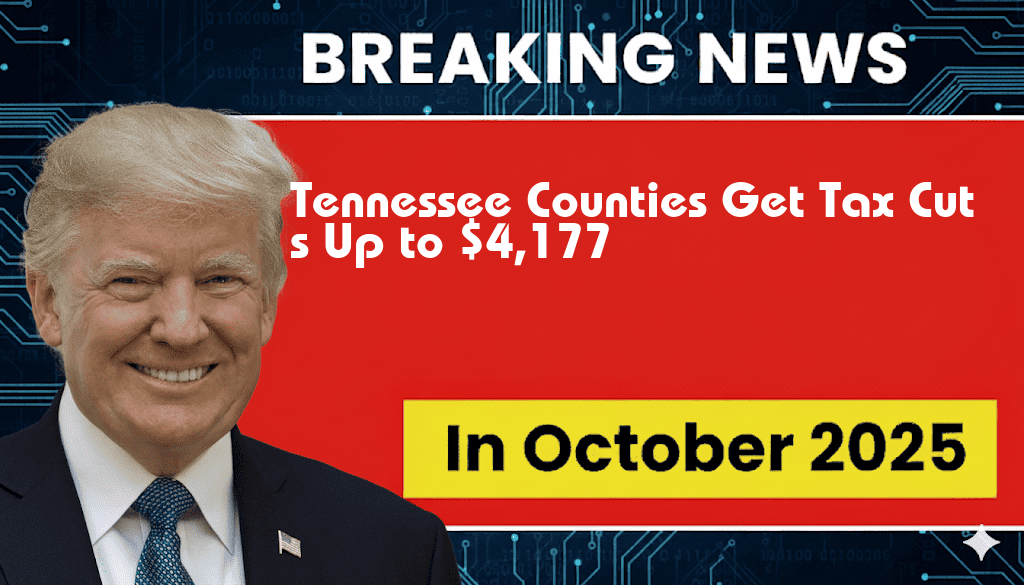 Tennessee Counties to Receive Tax Cuts of $4,143 and $4,177 Under New Legislation