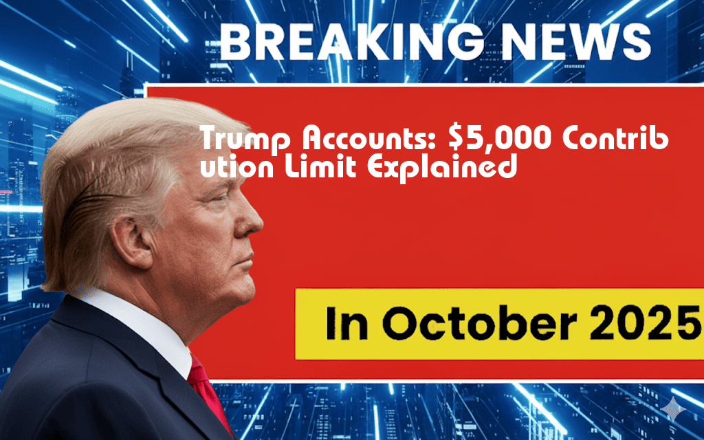 Understanding the $5,000 Annual Contribution Limit for Trump Accounts